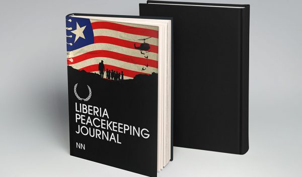 Liberia Peacekeeping Journal Book Cover