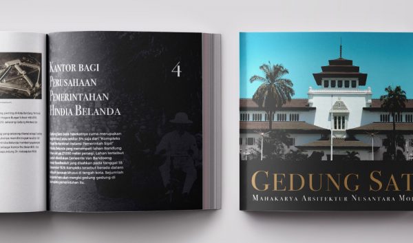 Gedung Sate - Mahakarya Arsitektur Nusantara Modern Book Cover