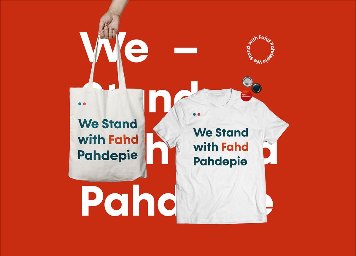 We Stand with Fahd Pahdepie - Hubton®